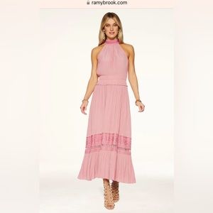 Ramy Brook Cadence Halter dress Size M